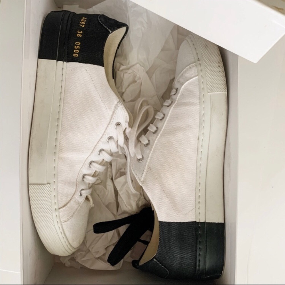 6397 X Common Projects Tournament Canvas Sneakers - image 2